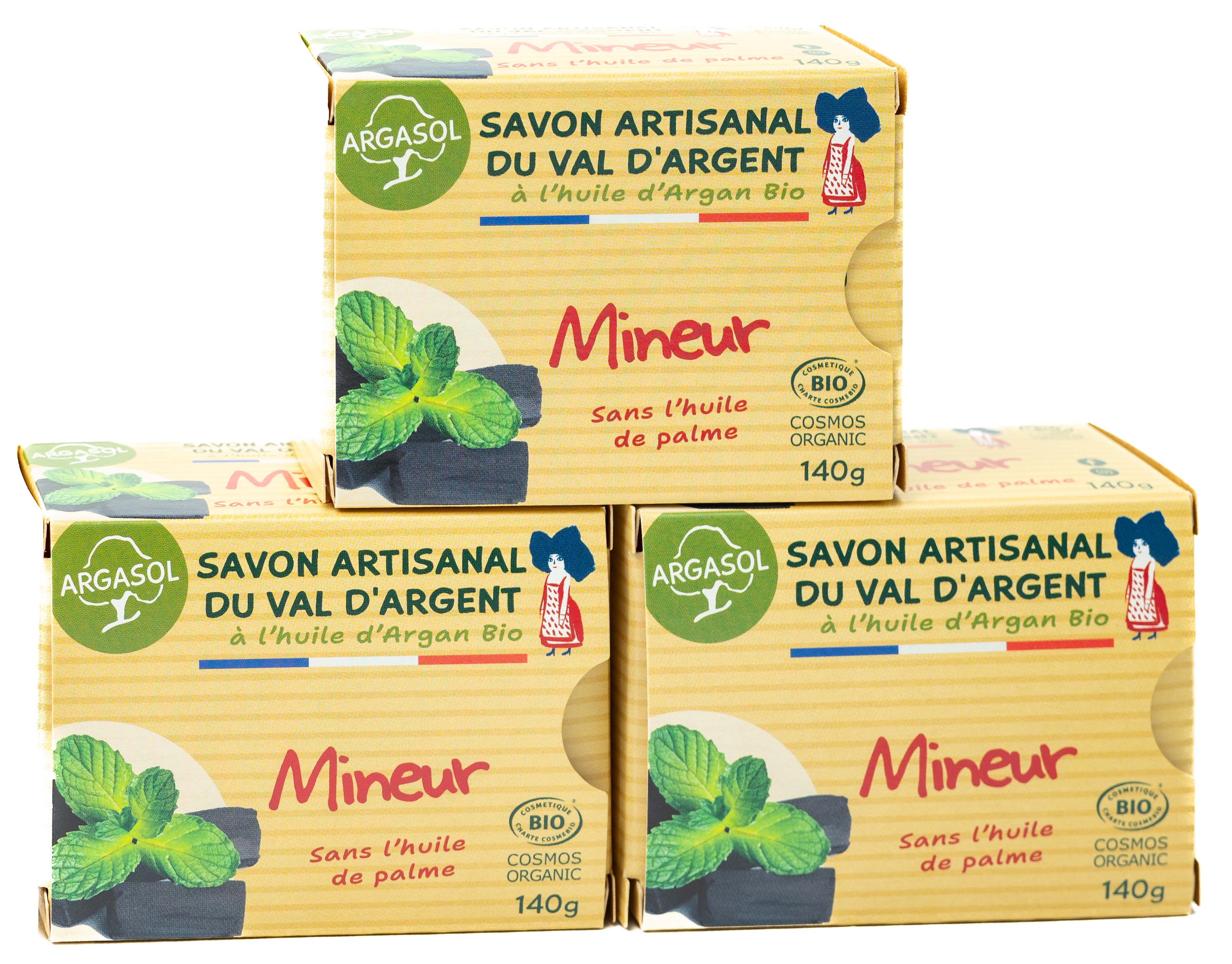 Lot de 3 Savons Le Mineur