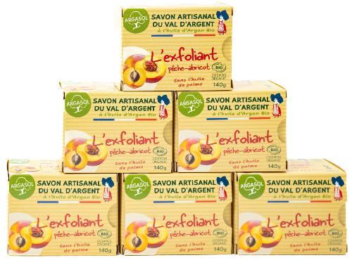 Lot de 6 Savons L'Exfoliant