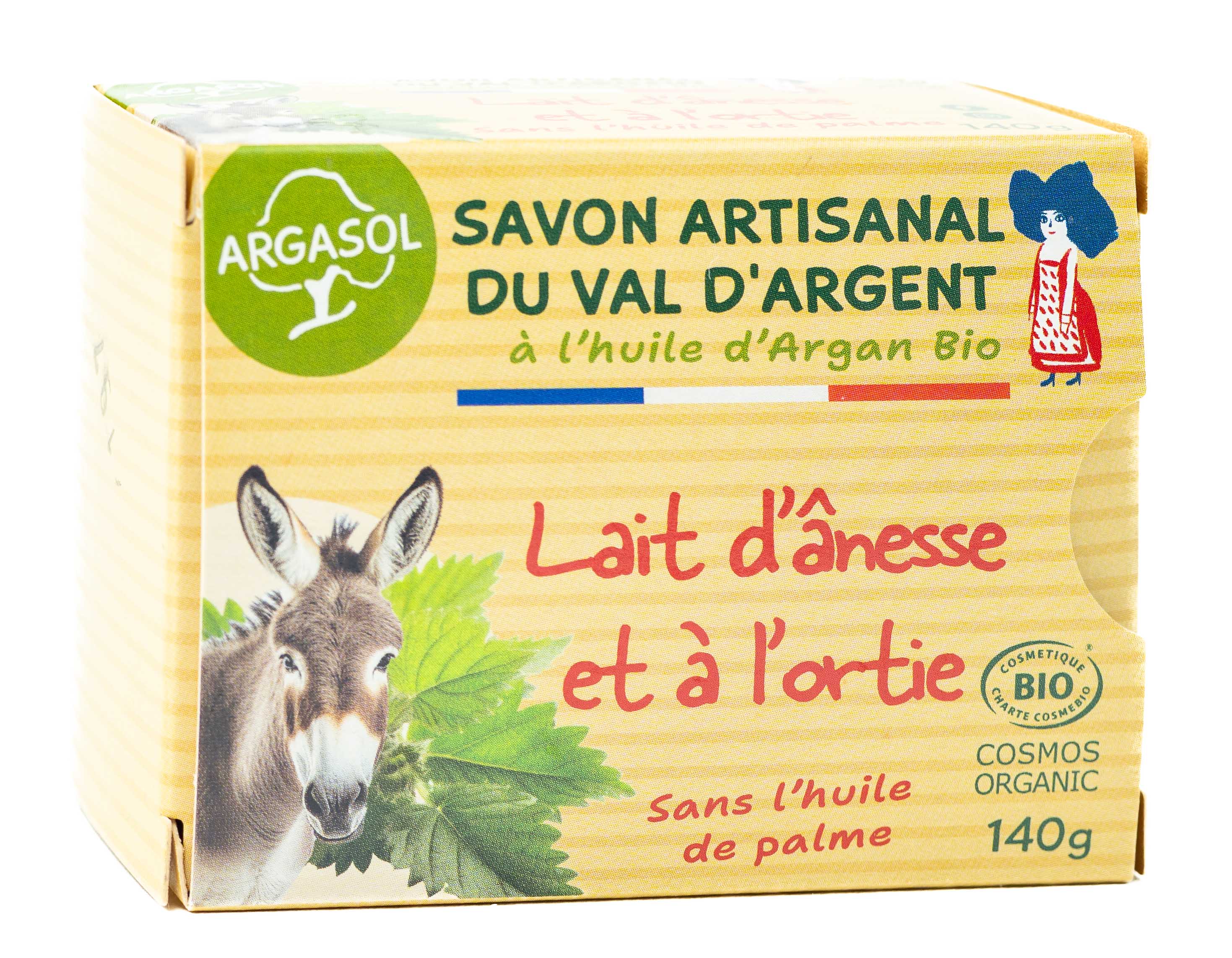 Savon au Lait d'Anesse et à l'Ortie
