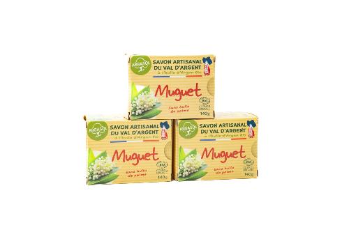 Lot de 3 Savons au muguet