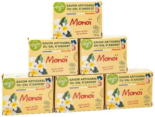 Lot de 6 Savons au monoï