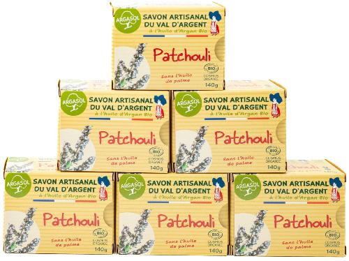 Lot de 6 Savons au Patchouli