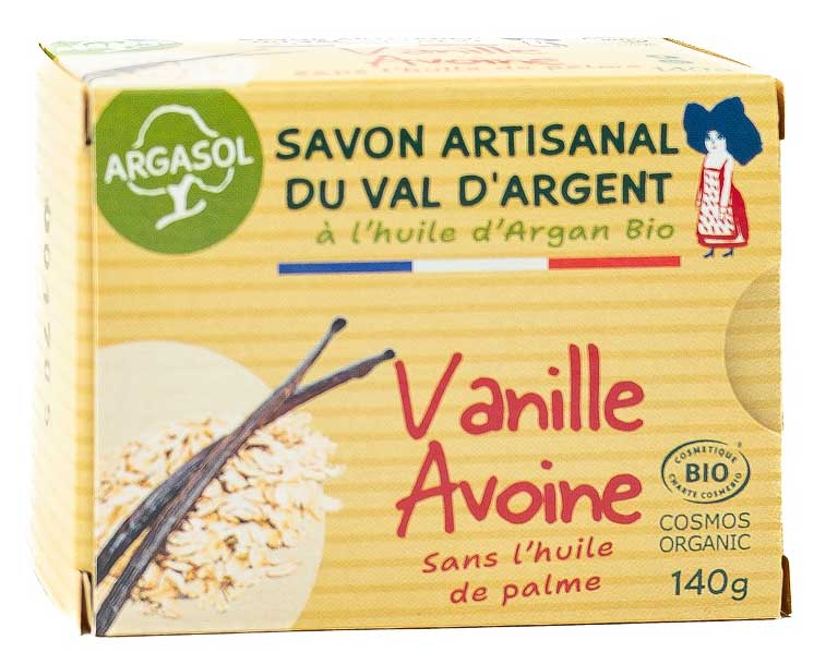 Savon  la Vanille et  l'Avoine